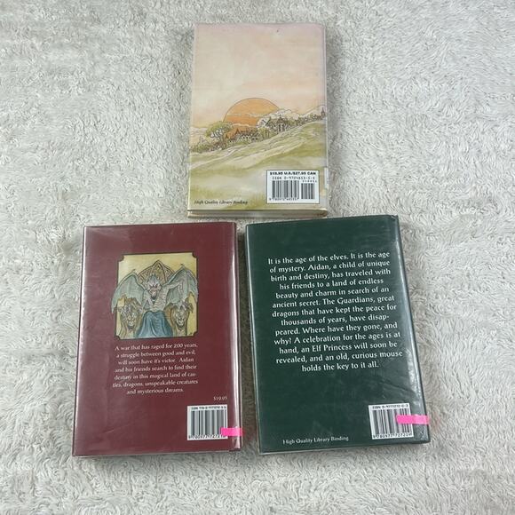 Aidan of Oren Lot of 3 HC good fantasy adventure novels complete set Alan Jean - Picture 8 of 8